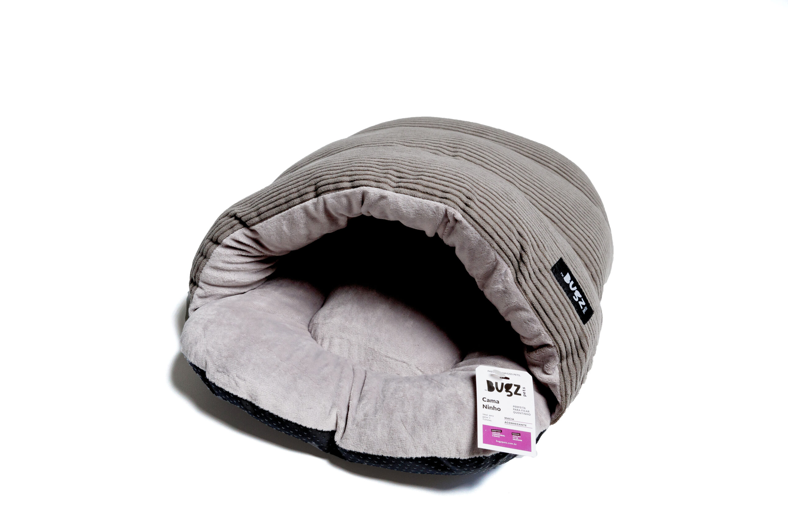 cama aconchegante para cães e gatos Bugz Pets